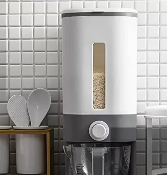 DISPENSADOR DE ARROZ DE 22 LIBRAS